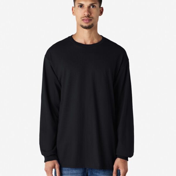 Adult Cotton Long Sleeve T-Shirt Thumbnail